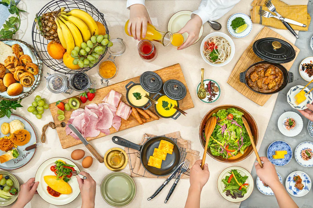 ホテルオークラ東京ベイ 朝食ビュッフェ