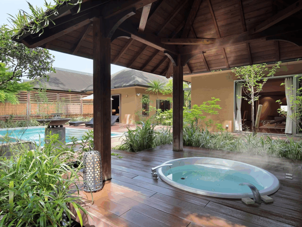 別邸 ラ・松廬 プール 露天風呂