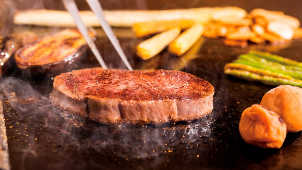 アパホテル幕張 【鉄板焼七海】 食事