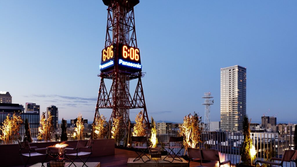 ザ ロイヤルパーク キャンバス 札幌大通公園 屋上