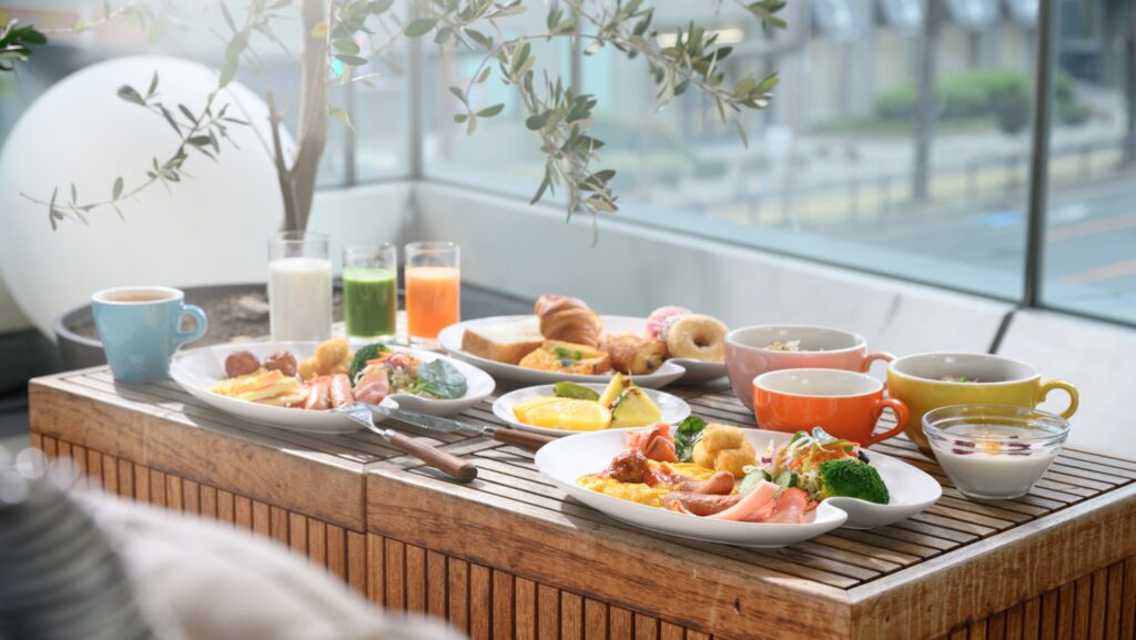 ザロイヤルパークキャンバス大阪北浜 朝食ブッフェ