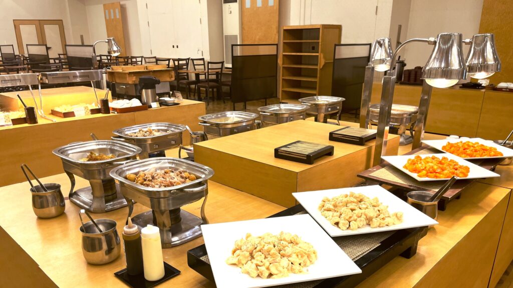 伊東園ホテル松川館 夕食バイキング