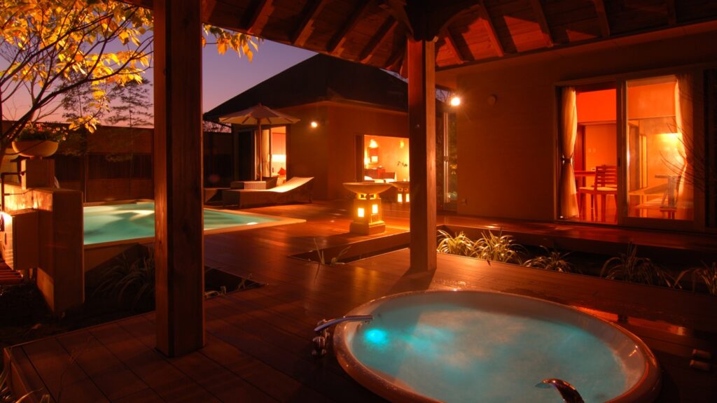 別邸 ラ・松廬 露天風呂 プール