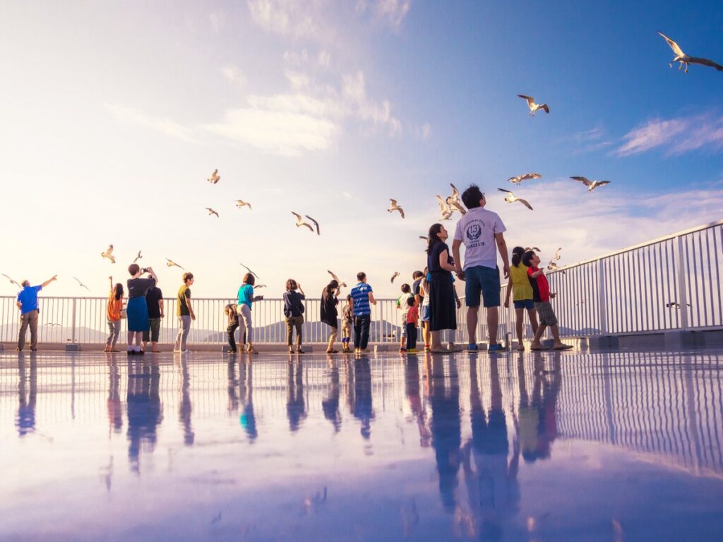 南三陸 ホテル観洋 屋上