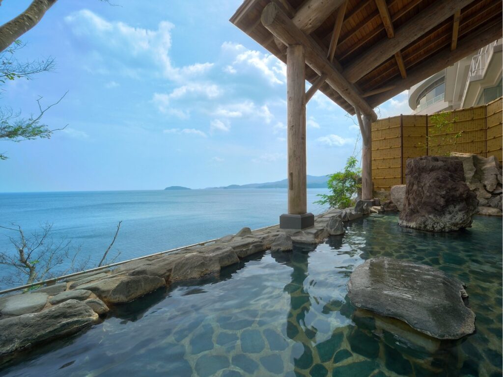 南三陸 ホテル観洋 露天風呂