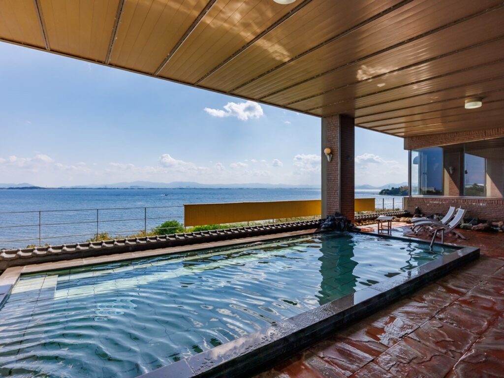 琵琶湖グランドホテル・京近江 琵琶湖展望露天風呂