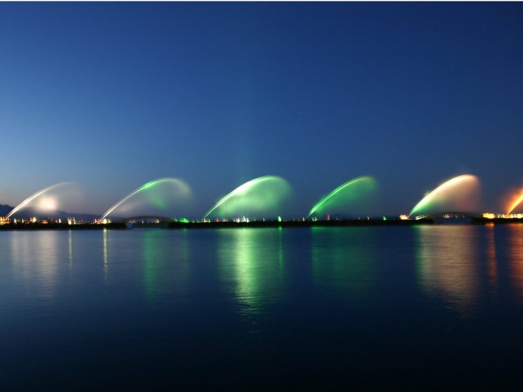 琵琶湖ホテル びわこ花噴水