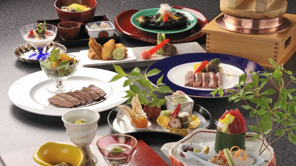 ザ プリンス 箱根芦ノ湖 日本料理『箱根 なだ万雅殿』 ディナー