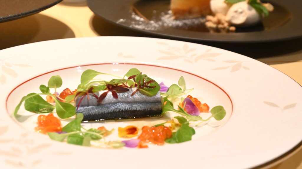 ラビスタ函館ベイ 夕食 秋刀魚と秋茄子のルーロー