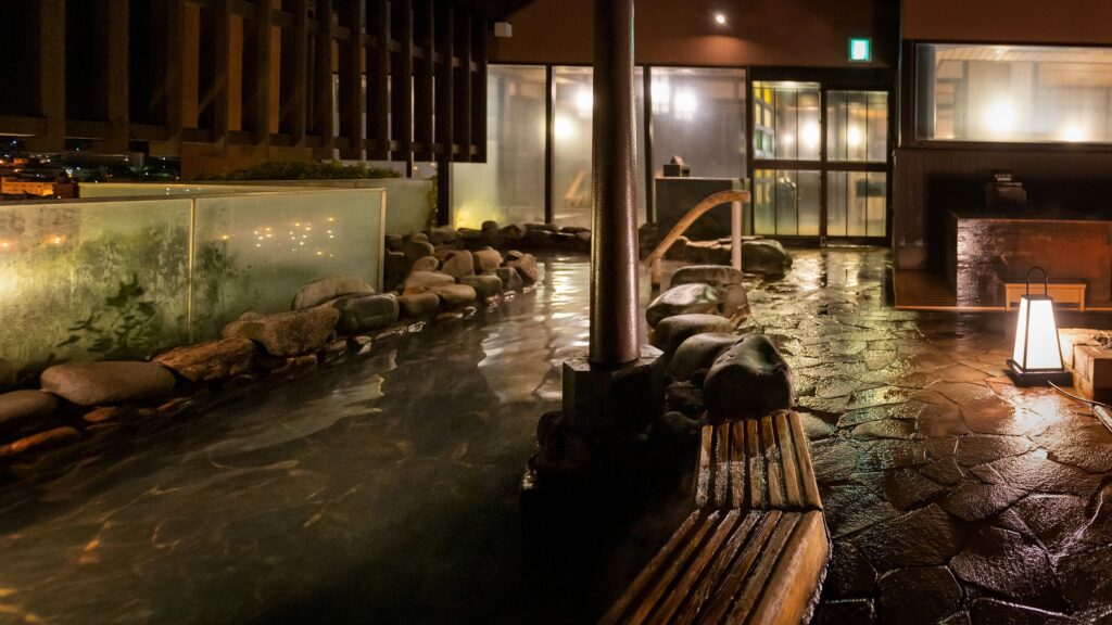 ラビスタ函館ベイ 大浴場 岩風呂