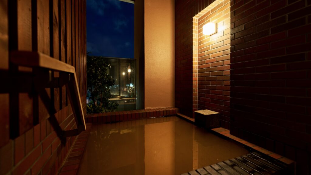 ラビスタ函館ベイアネックス 貸切風呂 煉瓦風呂