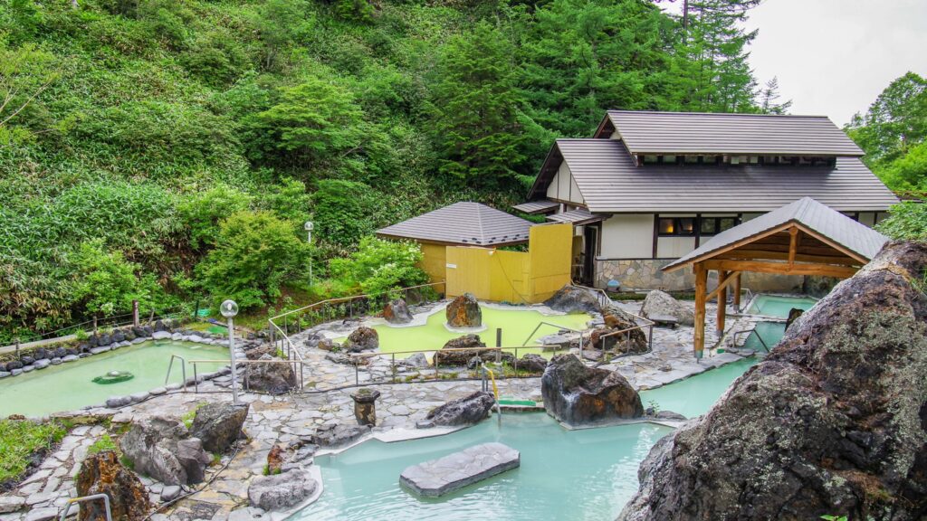 万座高原ホテル 石庭露天風呂