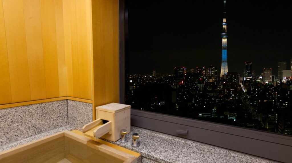 ホテルイースト21東京 スカイツリー側 和モダンルーム お風呂